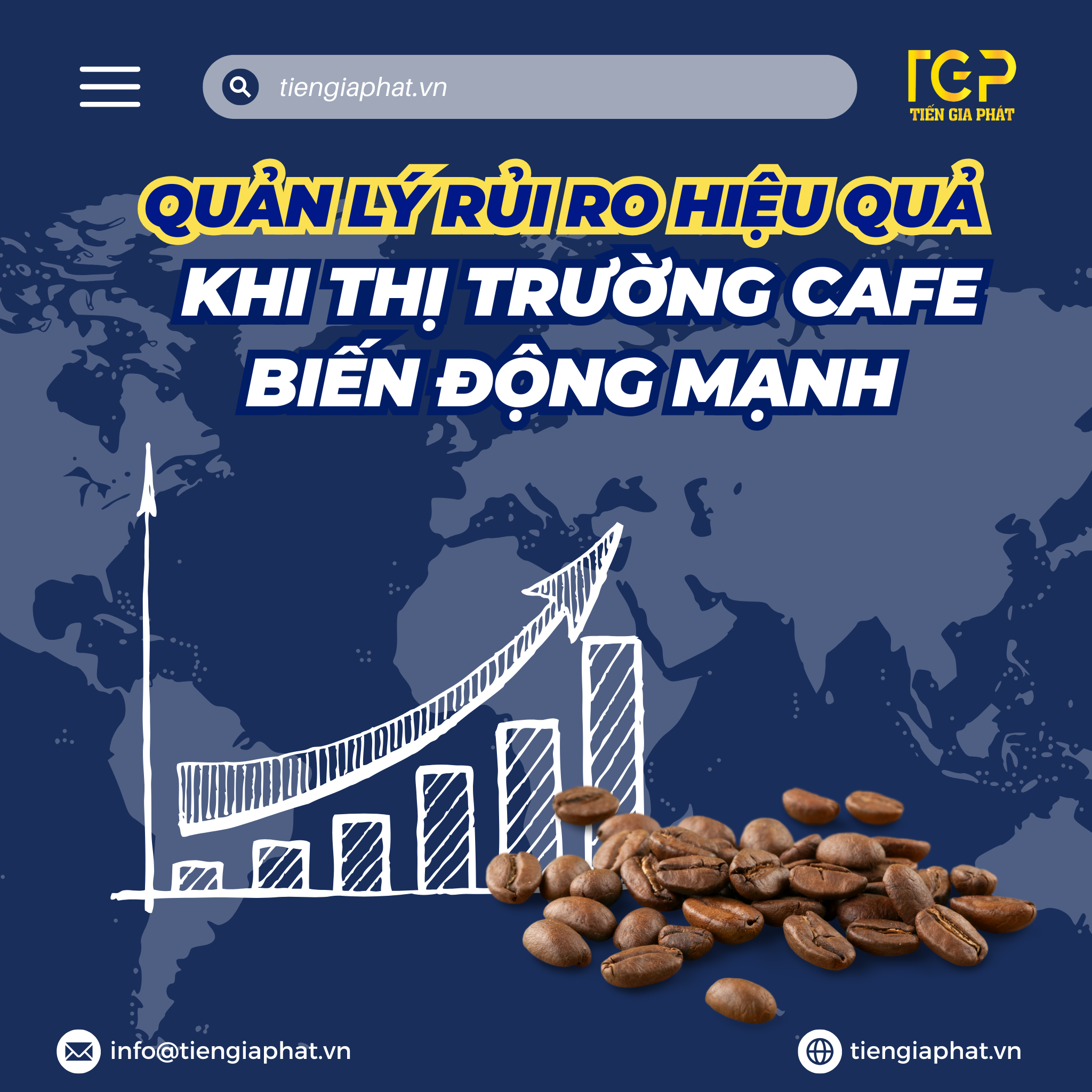 Doanh Nghiệp Quản Lý Rủi Ro Như Thế Nào Khi Giá Cà Phê Liên Tục Biến Động?