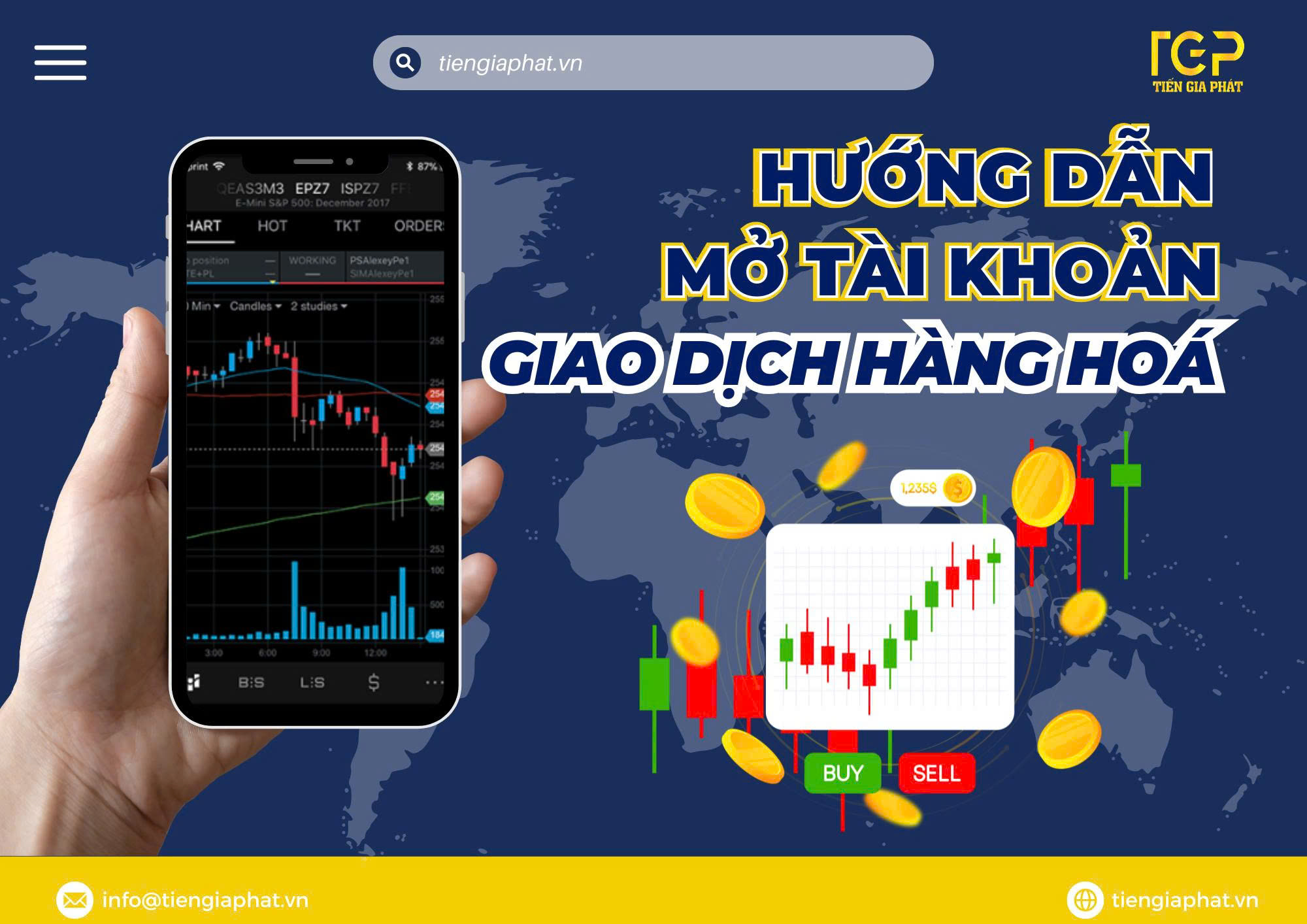 HƯỚNG DẪN MỞ TÀI KHOẢN GIAO DỊCH HÀNG HOÁ