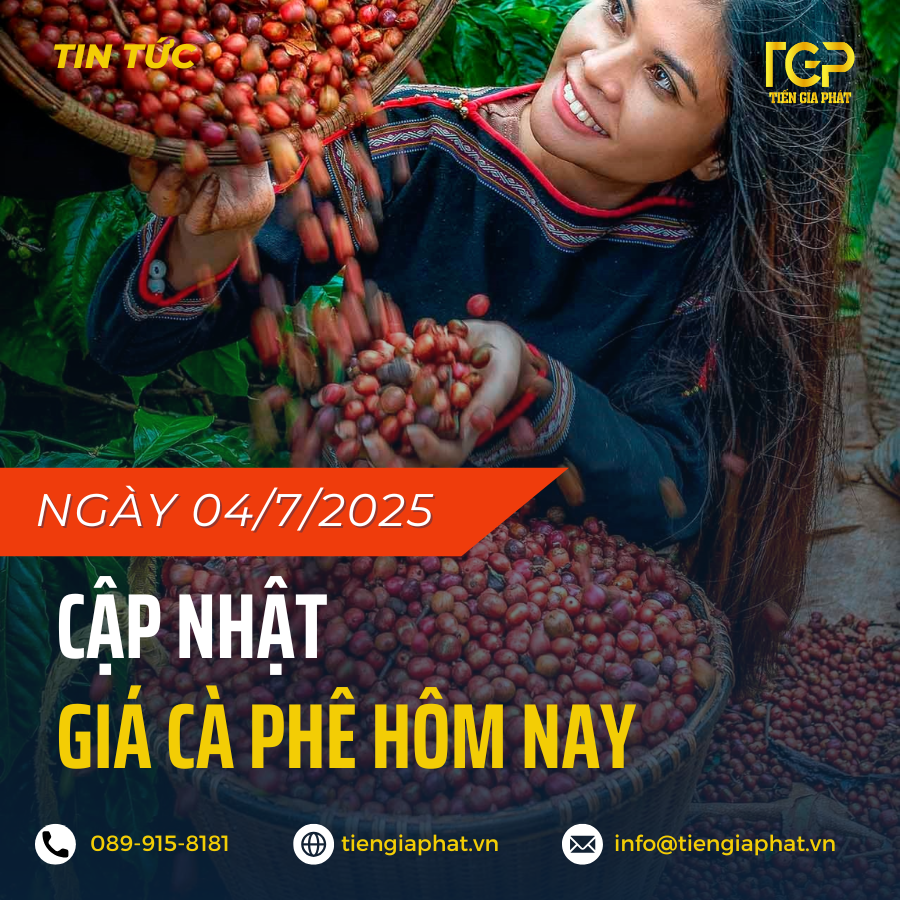 Giá cà phê ngày 4/7